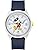 Citizen Q&Q RP20-809 Men's Wristwatch, Smile Solar, Disney, Mickey Mouse, Waterproof, Urethane Strap, Navy, Dial color - white, Wristwatch, Solar, Disney