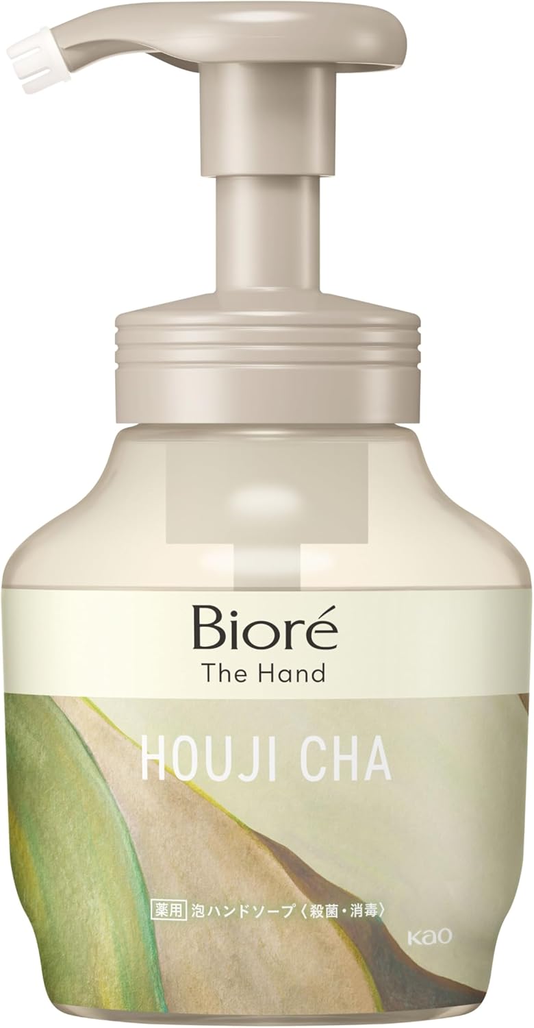 Biore The Hand Foaming Hand Soap, Alcoholic Broom Tea Scent, Pump 9.5 fl oz (280 ml) (Quasi-Drug)