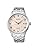 Seiko Presage Japanese Garden Men's Watch, 3-Hand Calendar Model, Case: Silver / Dial: Beige / Band: Silver, Bracelet Type