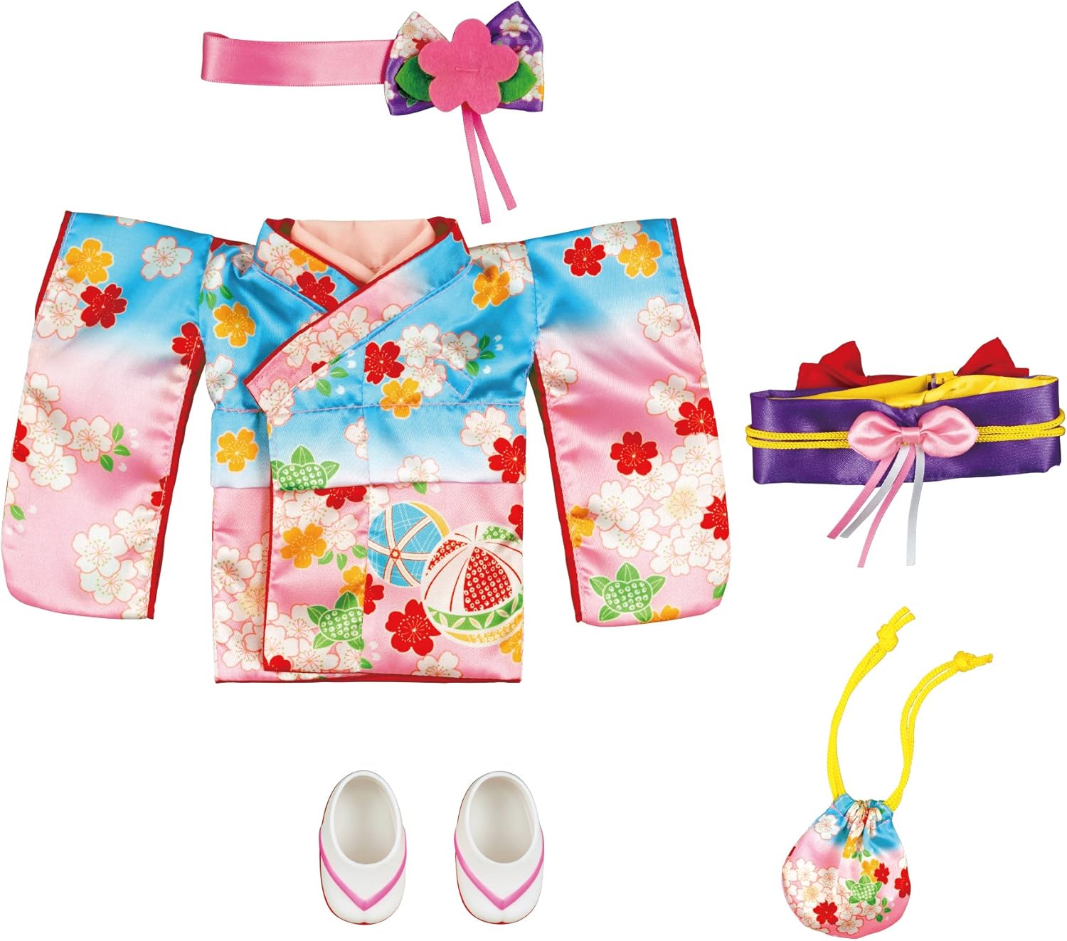 Pilot Corporation Mell-chan Dress Up Set, Kimono Set