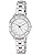 Seiko AHJK462 Women's Wristwatch, Angene, Epoach-Quarts, Silver, white, Bracelet Type