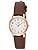 Seiko Watch Alba Standard Collection AEGK422 Brown, Dial color - white, watch