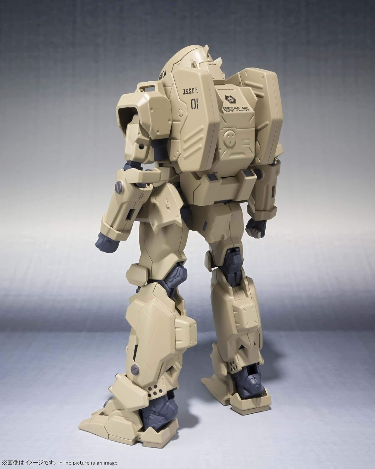 Robot Spirits Gasaraki [Side TA] Type Ichichichi Tactical Armor Raiden, Approx. 5.1 inches (130 mm), ABS & PVC Pre-painted Action Figure