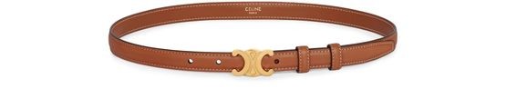 CELINE Triomphe small belt in natural calfskin - Image 2