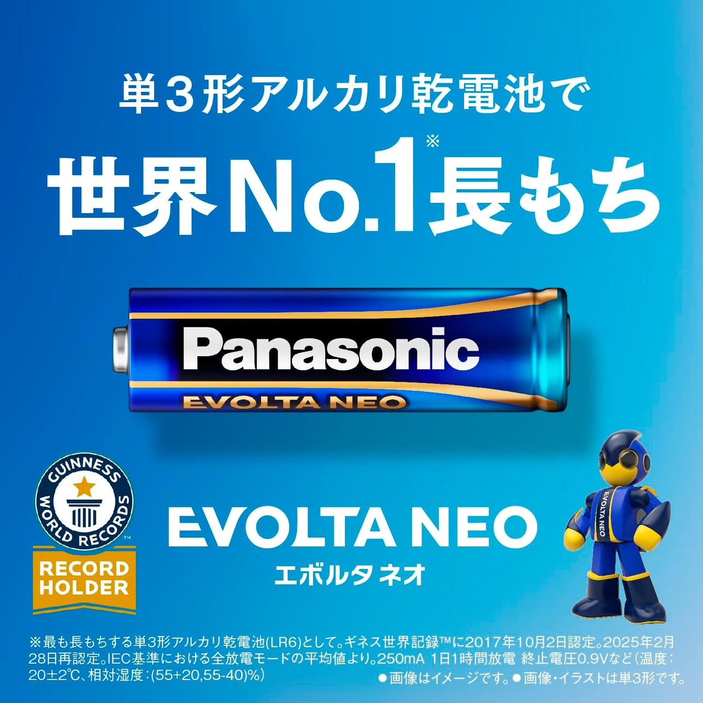 Panasonic 【限定】 Panasonic Evolta NEO LR03NJA/28S AAA Alkaline Batteries, Pack of 28