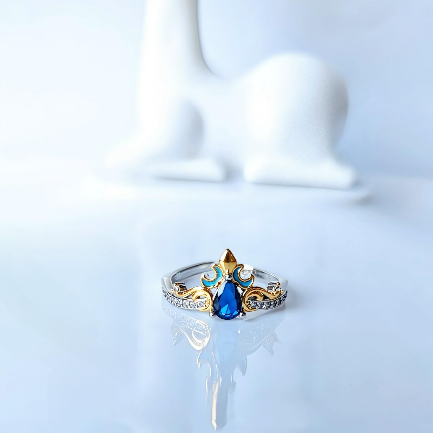 Sizuuenn Haragami Nouvillette Ring, Cosplay, Accessories, Anime, Accessories, School Festivals, Cultural Festivals, Festivals, Halloween, Events, Props for Photography, Commemorative, Present, Women's