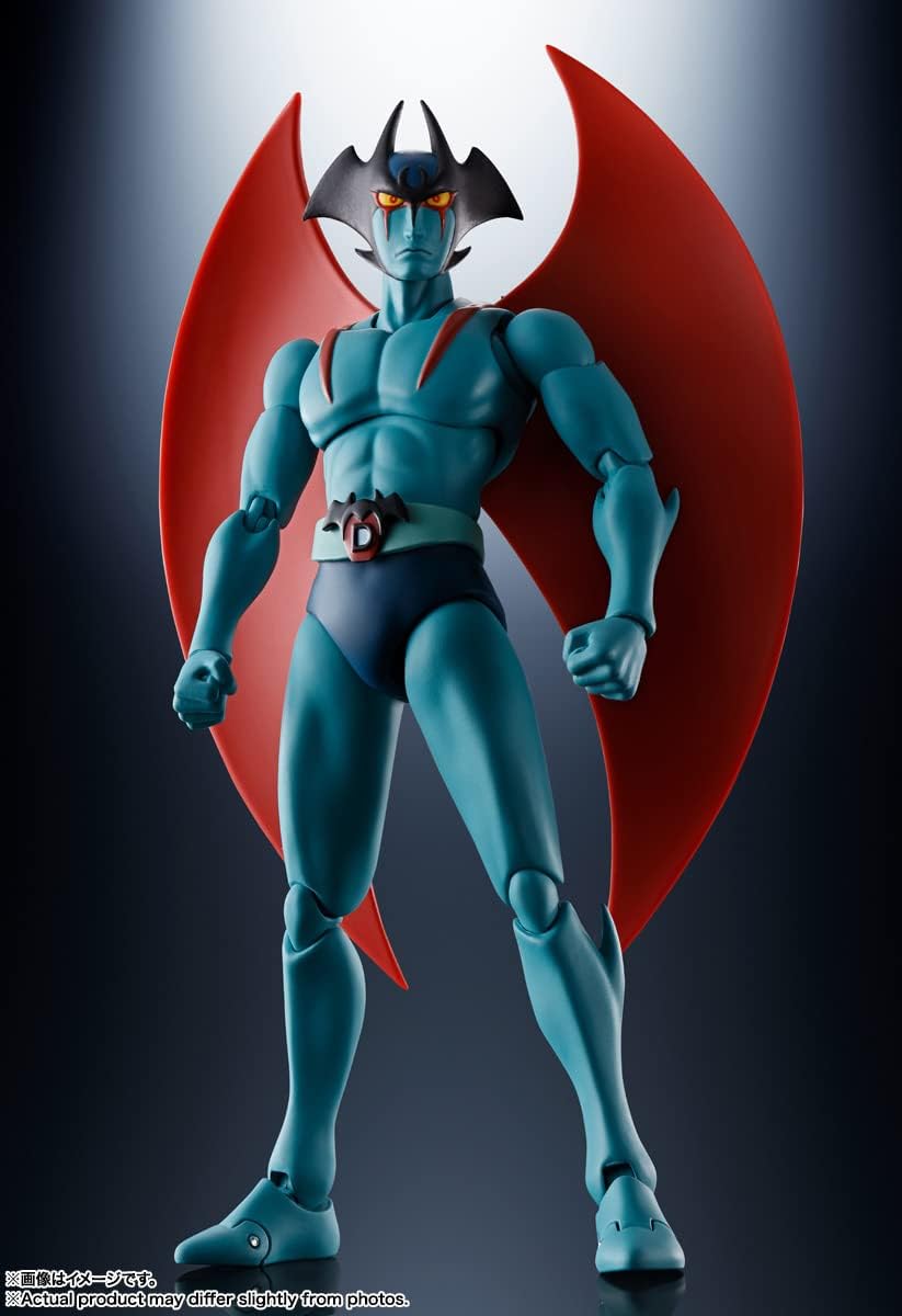 S.H. Figuarts Devilman D.C. 50th Anniversary Version, Approx. 6.7 inches (170 mm), ABS & PVC Pre-painted Action Figure