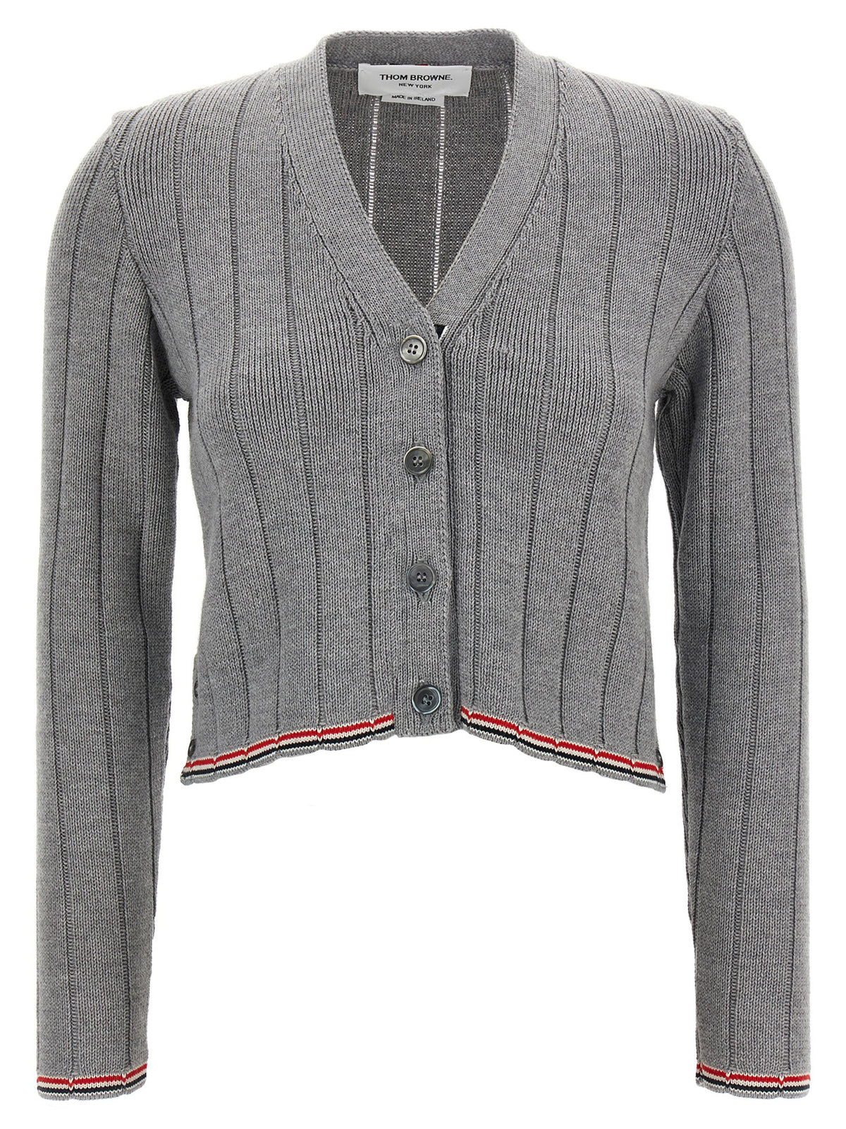 Thom Thom Browne 'RWB' Jacquard Cardigan - Image 2