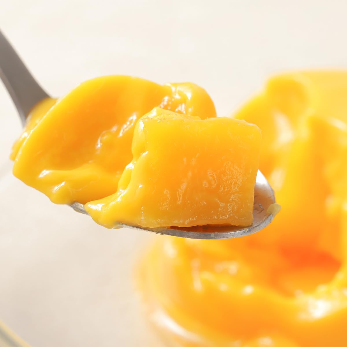 Exclusively Japanese Premium Mango Pudding | 1 Box 6 Pieces (115g x 6 pieces) | [Committed by the Established Yōkan Shop] | High-End Mango Gift Pudding High-End Pudding Gift Pudding Set High-End