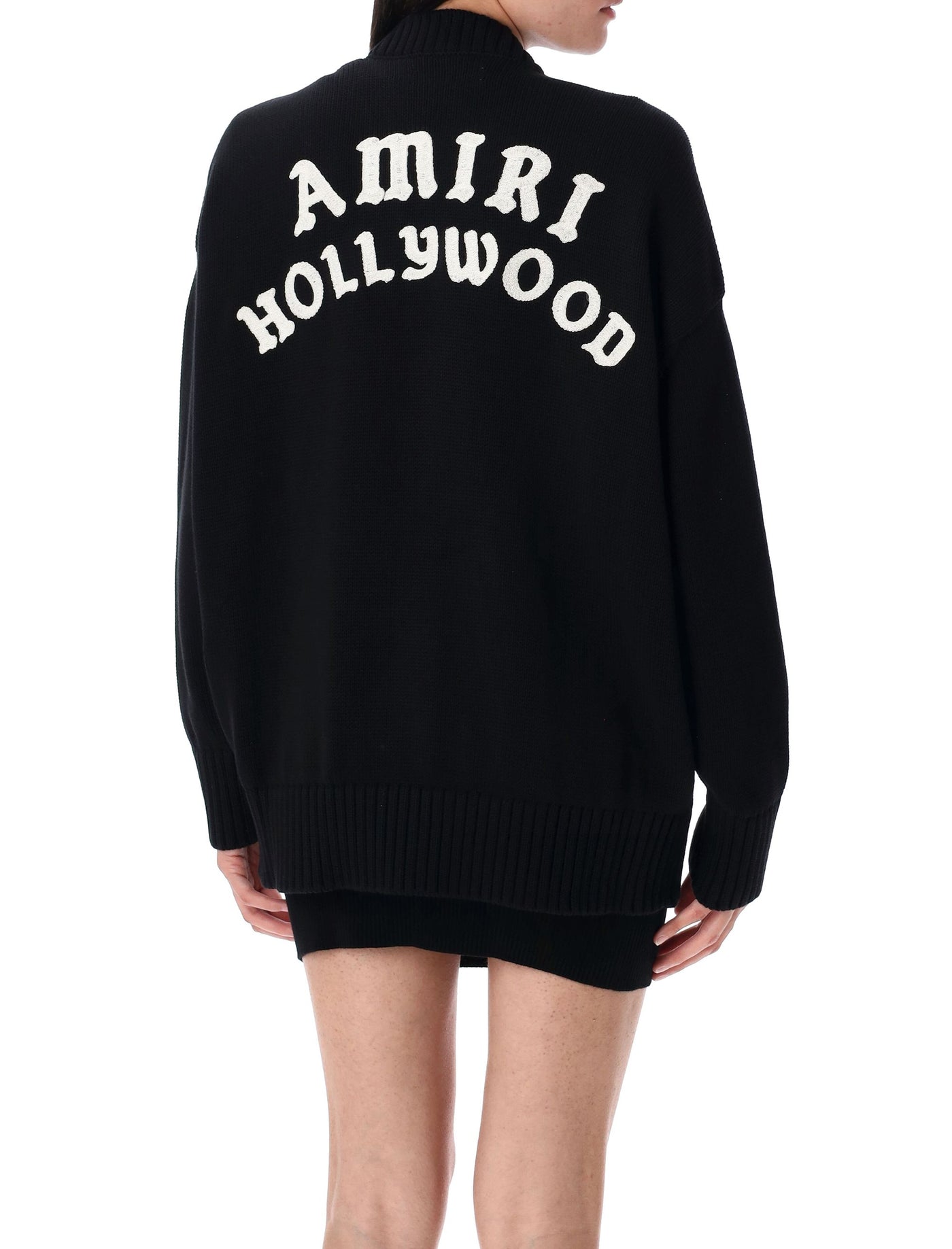 Amiri アミリは黒いセーター - Image 2