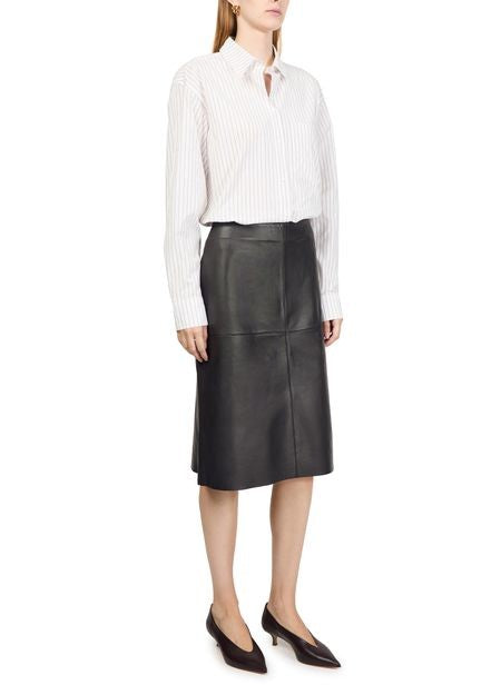 SOEUR Gwen leather midi skirt - Image 2