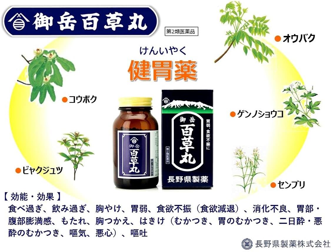 【第2類医薬品】御岳百草丸 1900粒