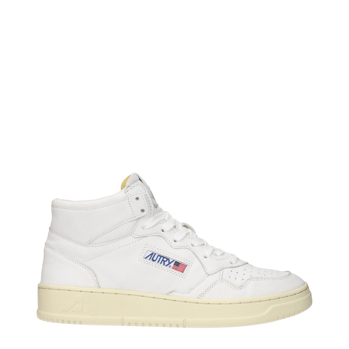 Autry オートリーメンズs ホワイトレザースニーカー - Image 2