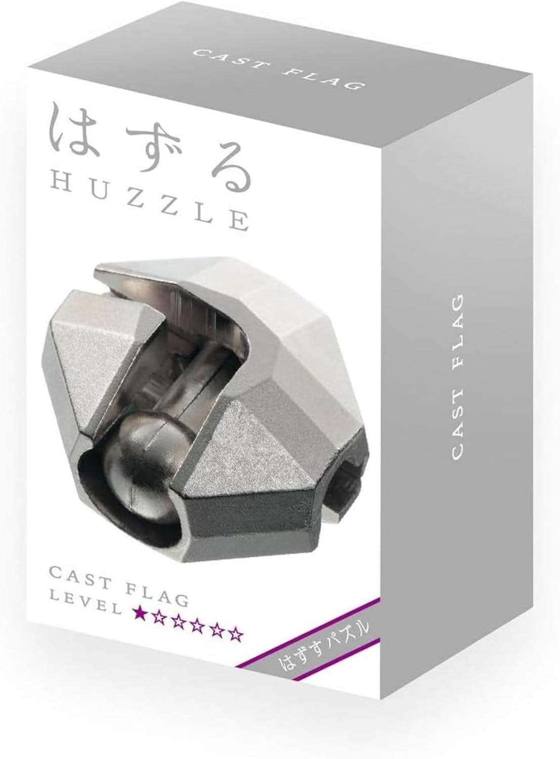 Hanayama Huzzle Cast Flag Removal Puzzle [Difficulty Level 1]