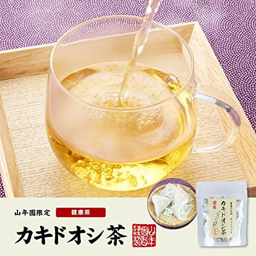 [100% Made in Japan] Kakido Oshi Tea Tea Pack, 0.06 oz (1.5 g) x 20 Packs, Made in Miyazaki Prefecture, Pesticide-free, Caffeinated Sugamo Tea House Yamanenen