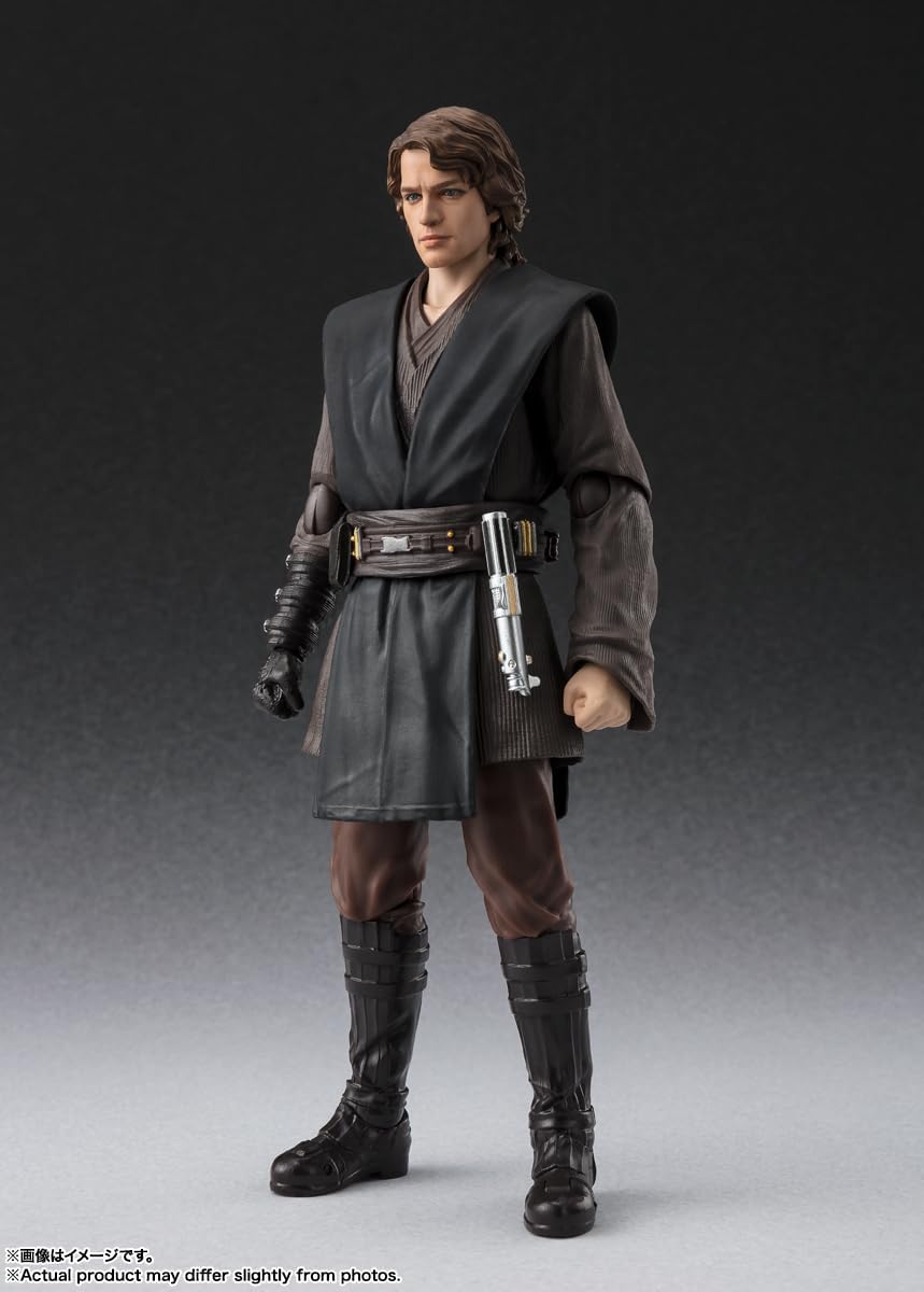 BANDAI SPIRITS S.H. Figuarts Star Wars: Ahsoka Anakin Skywalker, Approx. 5.9 inches (150 mm), PVC & ABS, Painted Action Figure