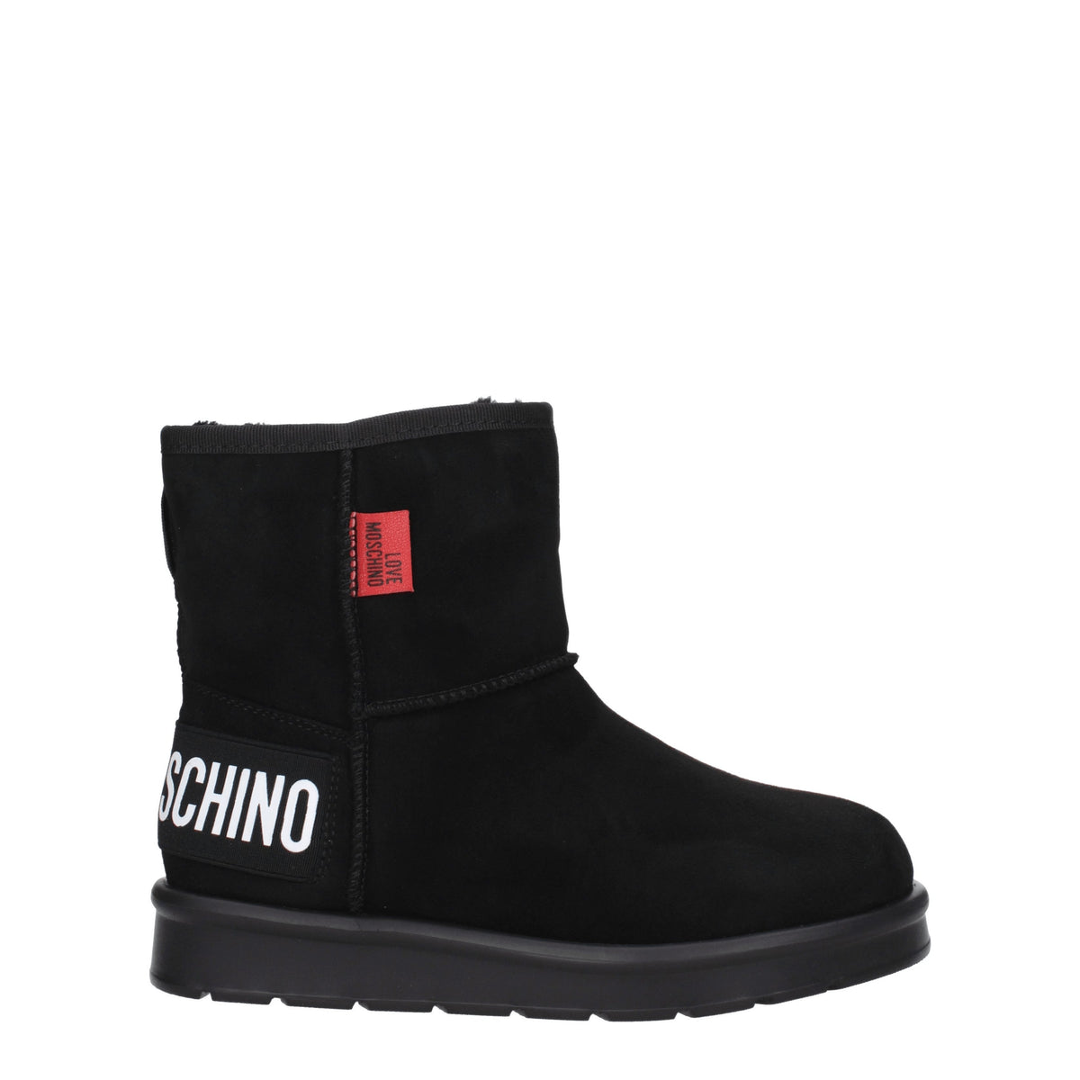 Moschino モスキーノブーツの女性がブラックスエードを愛する - Image 2