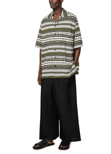 LOEWE Short-sleeved cotton shirt - Image 2