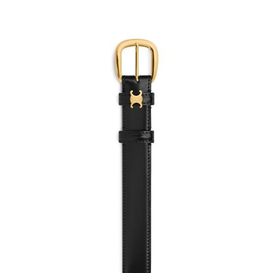 CELINE Medium 25mm vivienne belt in taurillon leather - Image 2