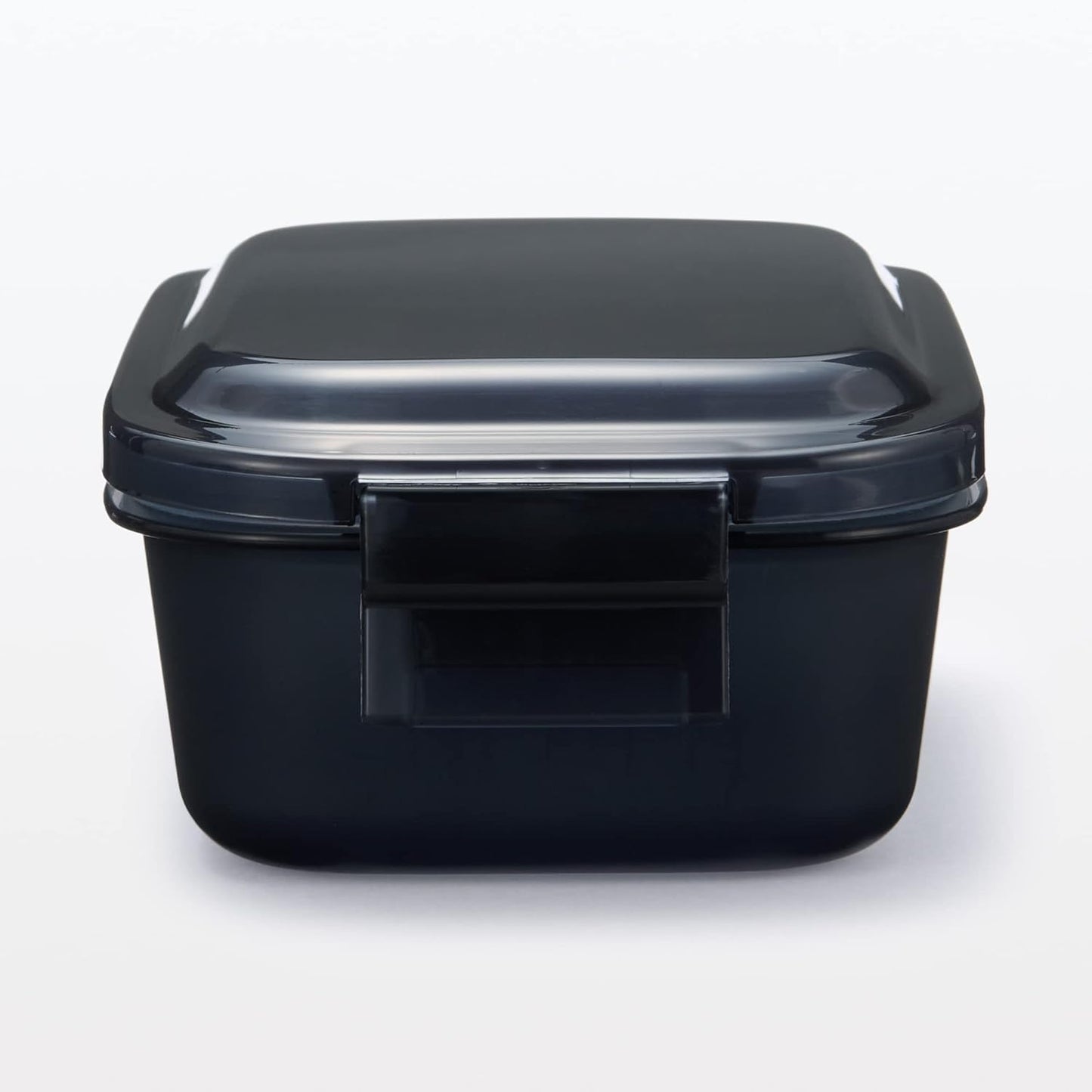 Mu-in Ryohin Easy-to-Wash Bento Box, Black, 500mL, 82994292