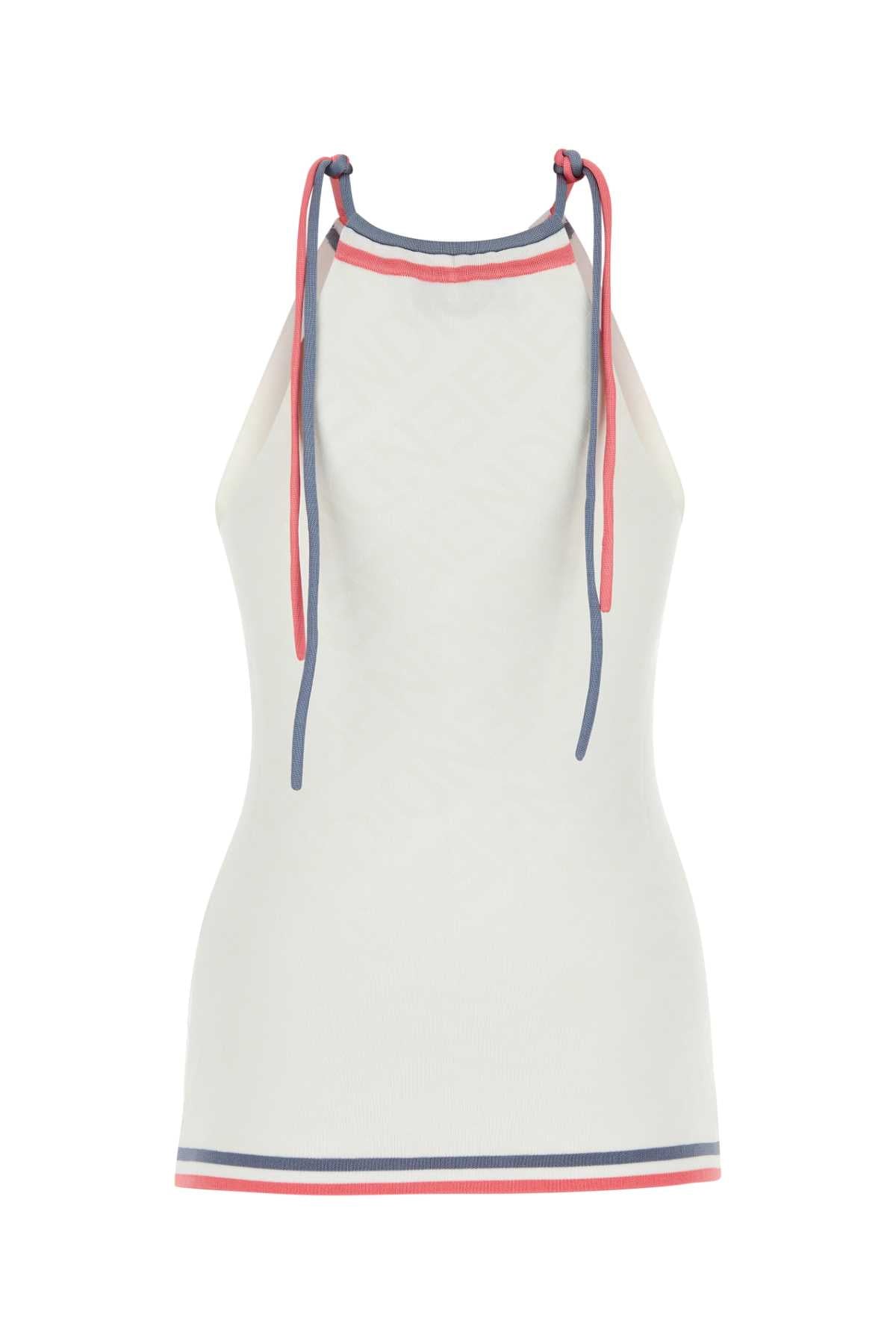 Fendi Ivory Viscose Blend Top - Image 2