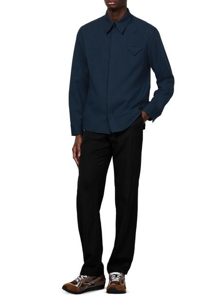 BOTTEGA VENETA ウールサージ製 シャツ - Image 2