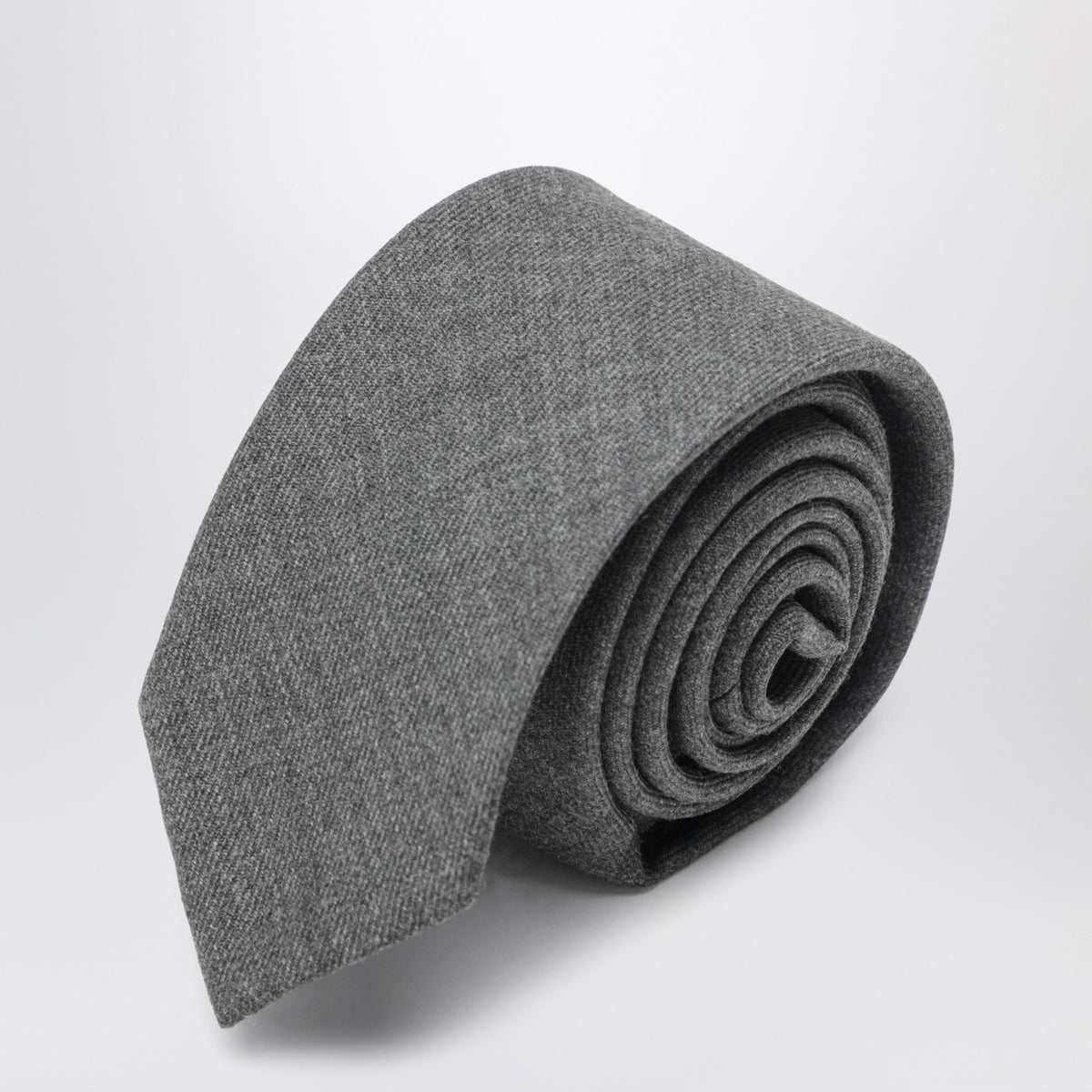 Thom Thom Browne グレー ウール ネクタイ - Image 2