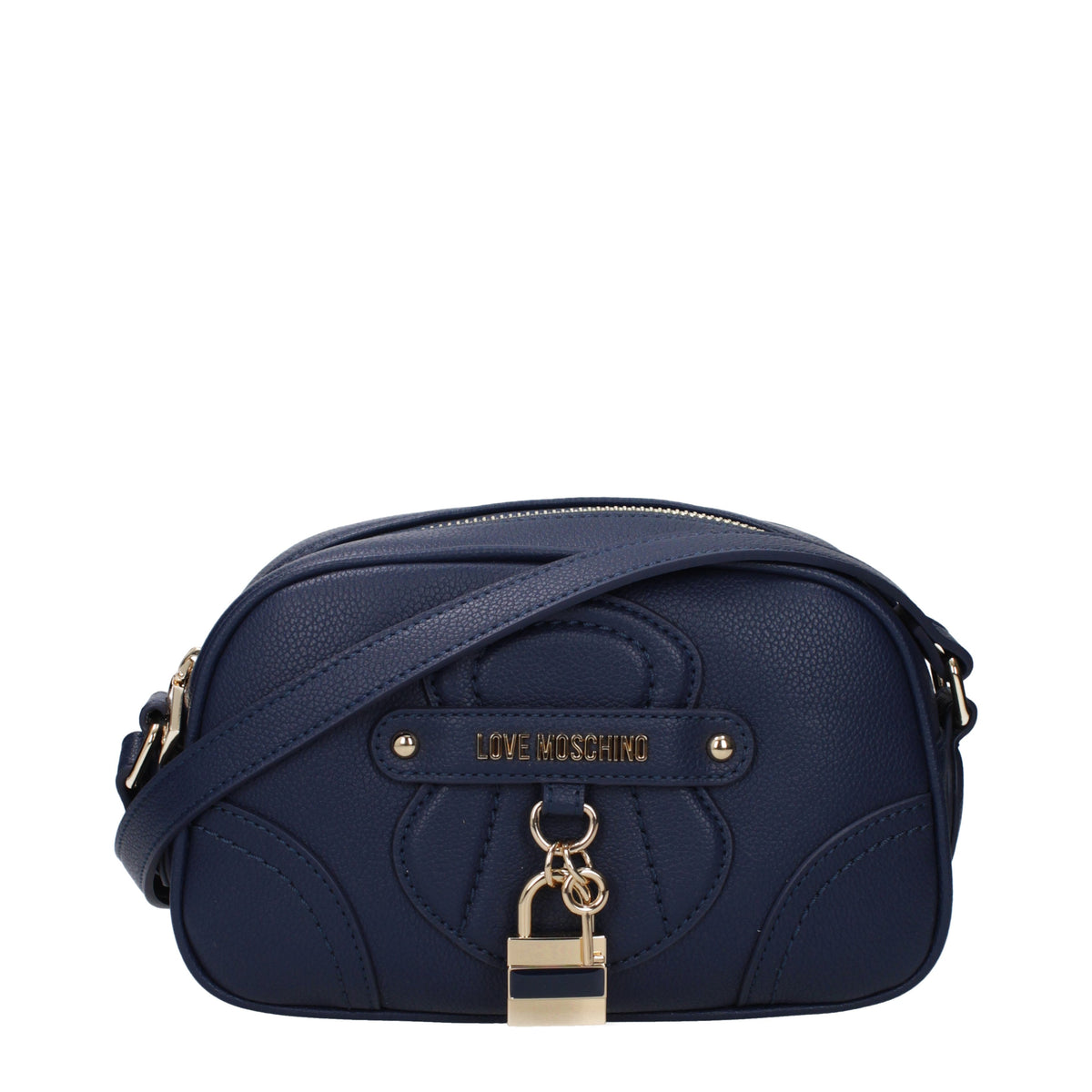 Moschino モスキーノのショルダーバッグが大好きな女性ポリウレタンブルー/ブルーナイト - Image 2