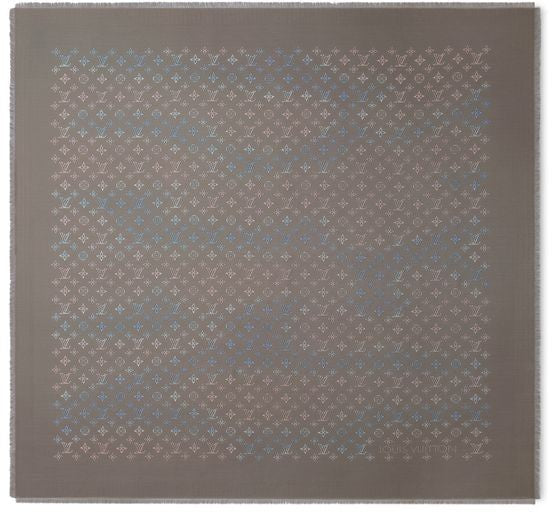 LOUIS VUITTON Flight Mode Mahina Cloudy Flowers Shawl - Image 2