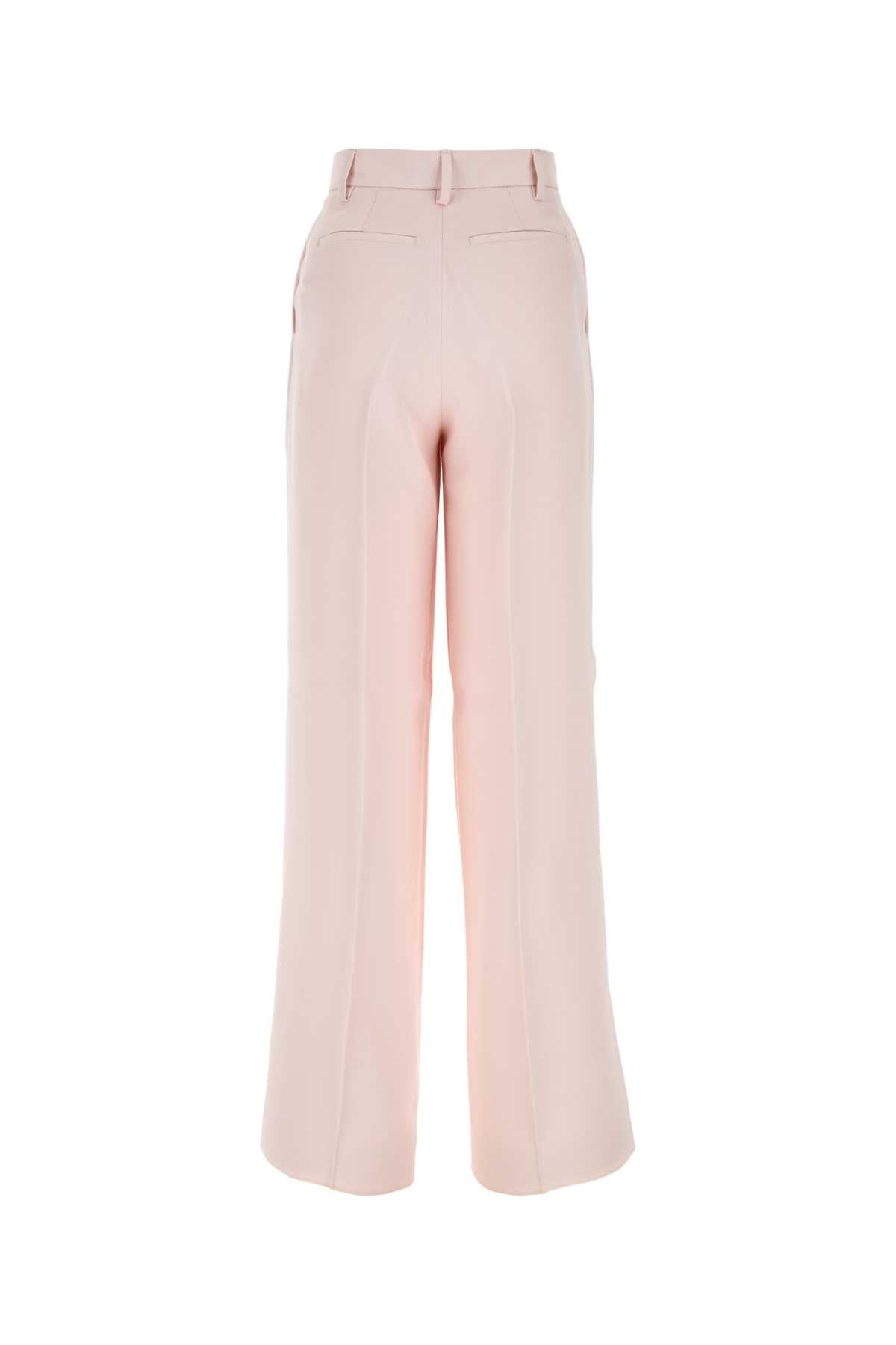 Amiri Light Pink Viscoseワイドレッグパンツ - Image 2