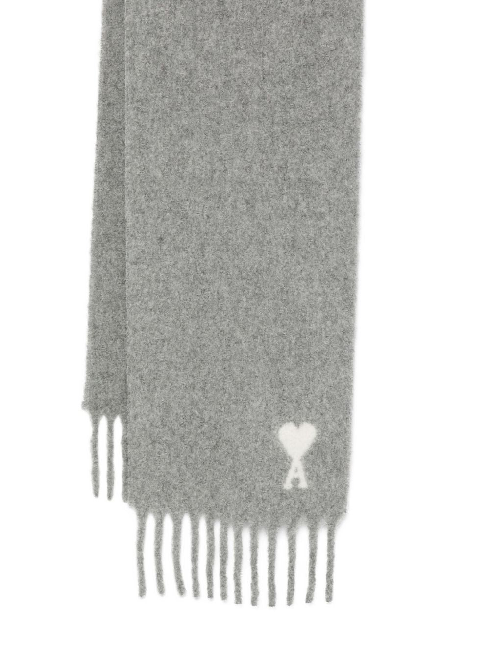 Ami Paris Ami De Coeurウールスカーフ - Image 2