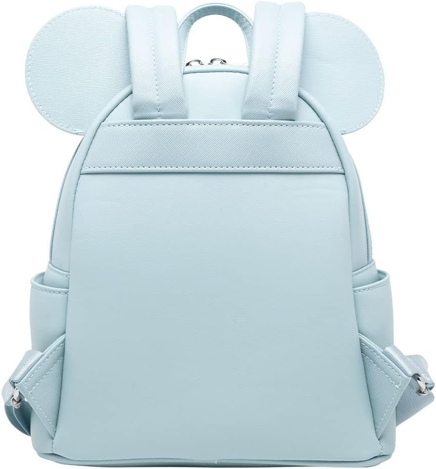 Loungefly Disney The Minnie Mouse Classic Series Mini Backpack - Elegance, Mint, One Size, WDBK2823