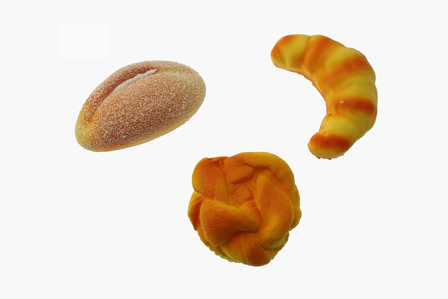Olive-G Lifelike Bread Set of 6 for Food Sample Specimen Display - Olive