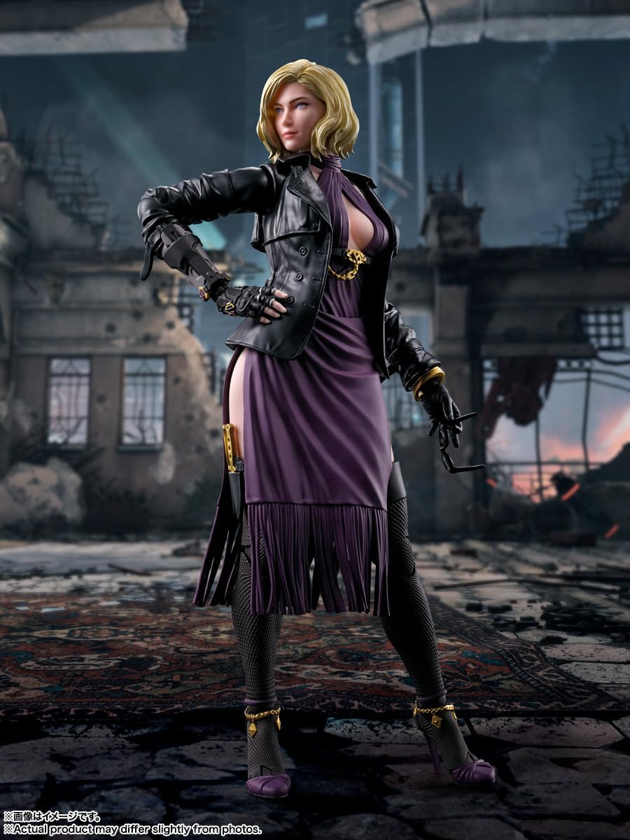 BANDAI SPIRITS S.H. Figuarts TEKKEN 8 Nina Williams Approx. 5.9 inches (150 mm), PVC & ABS, Pre-painted Action Figure