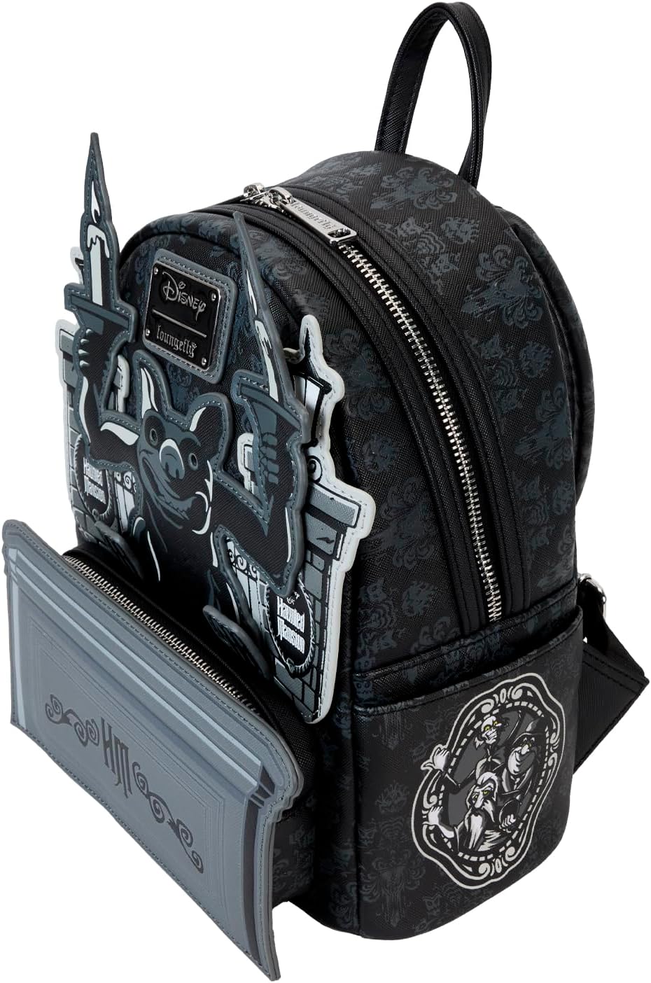 Mochila Mini de Gargoyle con Papel Pintado de la Mansión Embrujada de Disney de Loungefly