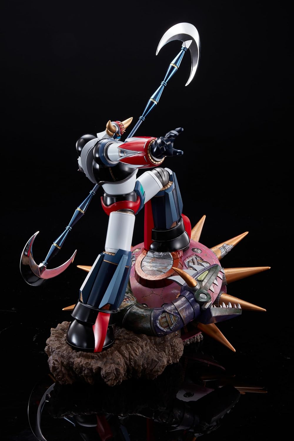 Figuarts Zero Touche Métallique UFO Robo Glendazer, Approx. 11.8 inches (300 mm), PVC & ABS, Pre-painted Complete Figure