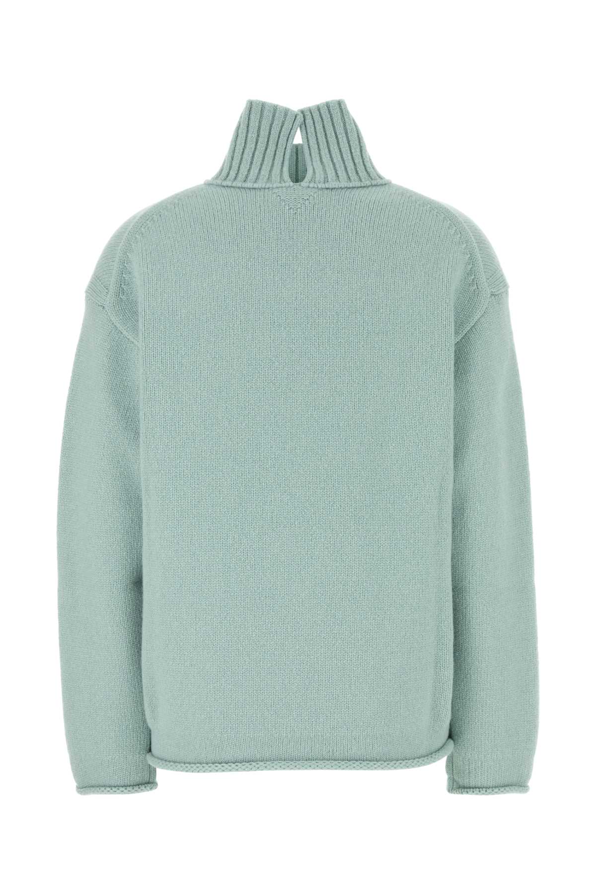 Bottega Veneta ボッテガベネタシーグリーンカシミアセーター - Image 2