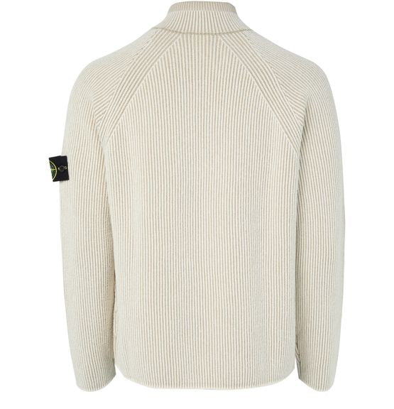 STONE ISLAND Compass patch half-zipped knitted jumper - Image 2