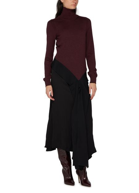 VICTORIA BECKHAM ハイネック ボウタイディテール ドレス - Image 2