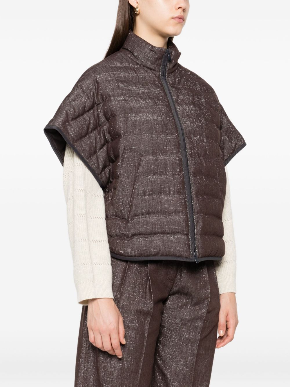 Brunello Cucinelli Shortsleeves Down Jacket - Image 2