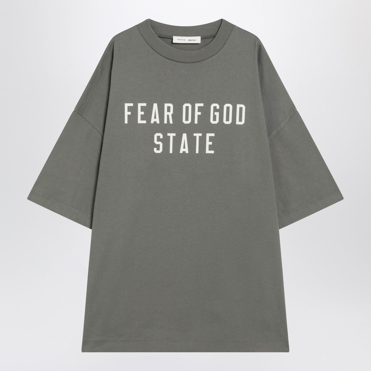 Fear フィア オブ ゴッド エッセンシャル モス カラー 90'S コットンTシャツ - Image 2