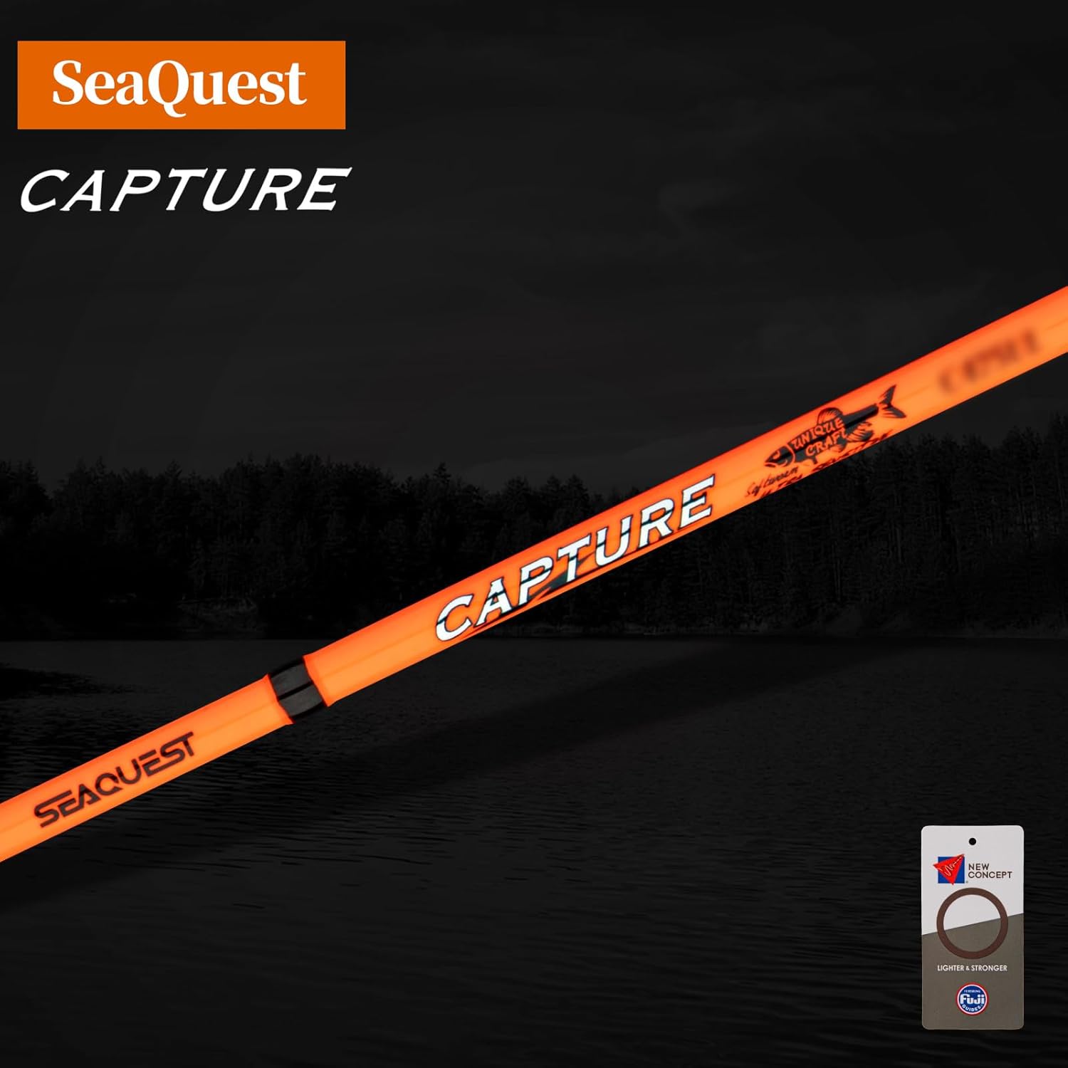 Seaquest Fishing Rod Bait Rod 1 5'6"UL 6'3"L Trout Rod 9 Octopus Rod 5 Sea Bass Rod 6 Spining Rod Fishing Rod 11 xisun 56ul 632l