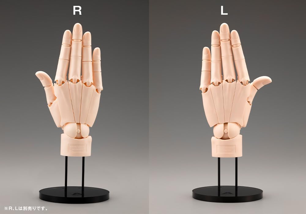 Kotobukiya ARTIST SUPPORT ITEM Hand Model/R -PALE ORANGE 1/1 Scale Action Figure