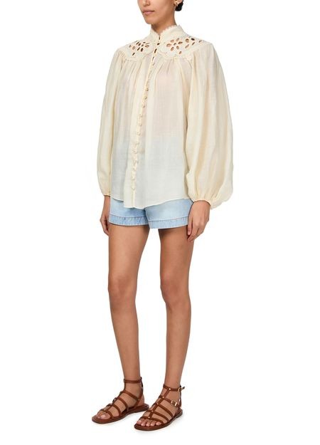 ZIMMERMANN Coco embroidered blouse - Image 2