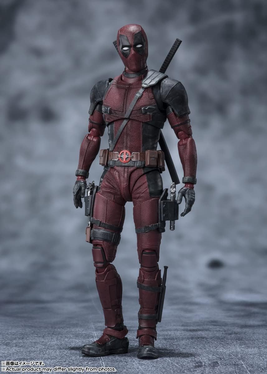 BANDAI SPIRITS S.H. Figuarts Deadpool (DEADPOOL 2), Approx. 6.1 inches (155 mm), ABS & PVC, Pre-painted Action Figure