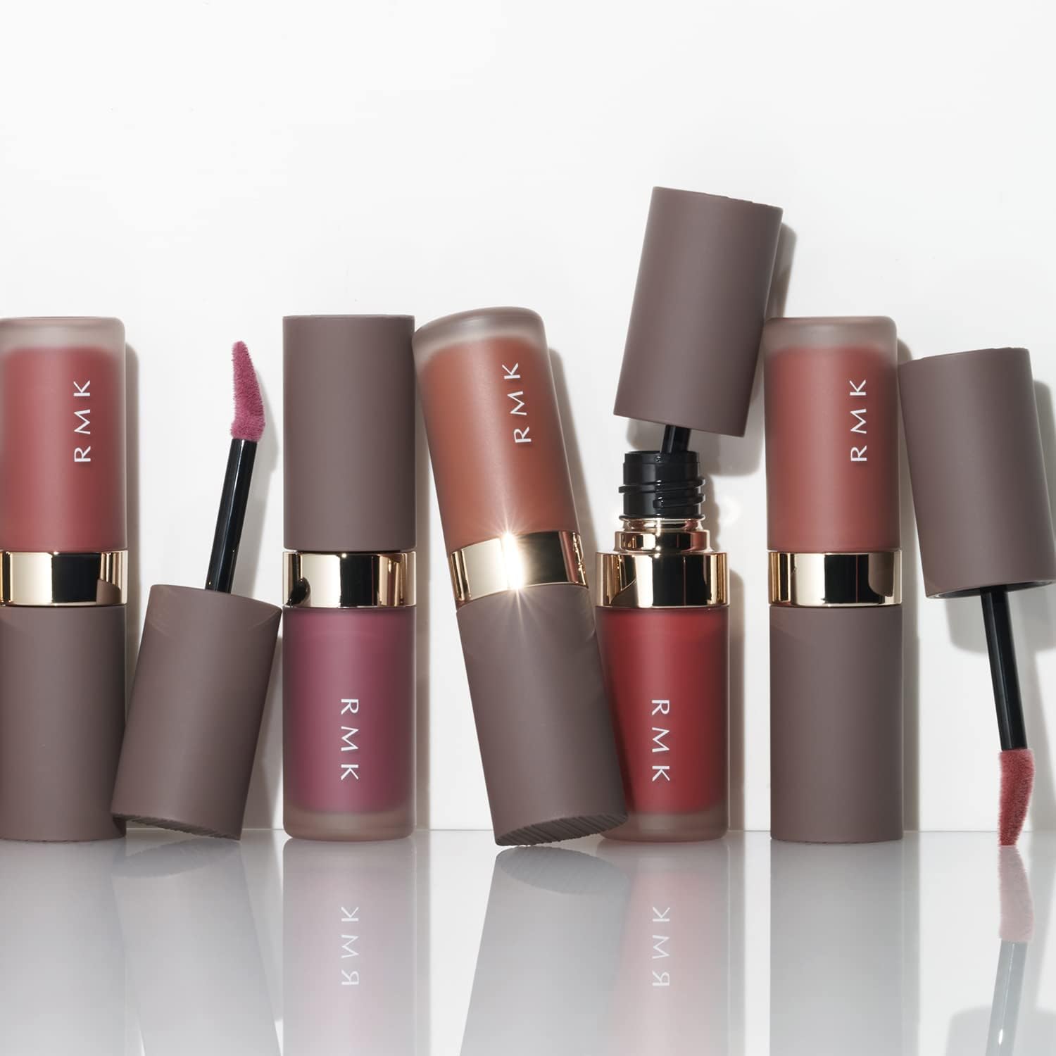 RMK Official Liquid Lip Color 02 Warm Butterscotch (Lipstick, Lip Gloss, Lipstick, Rouge Lip Gloss, Hyaluronic Acid, Moisturizing)