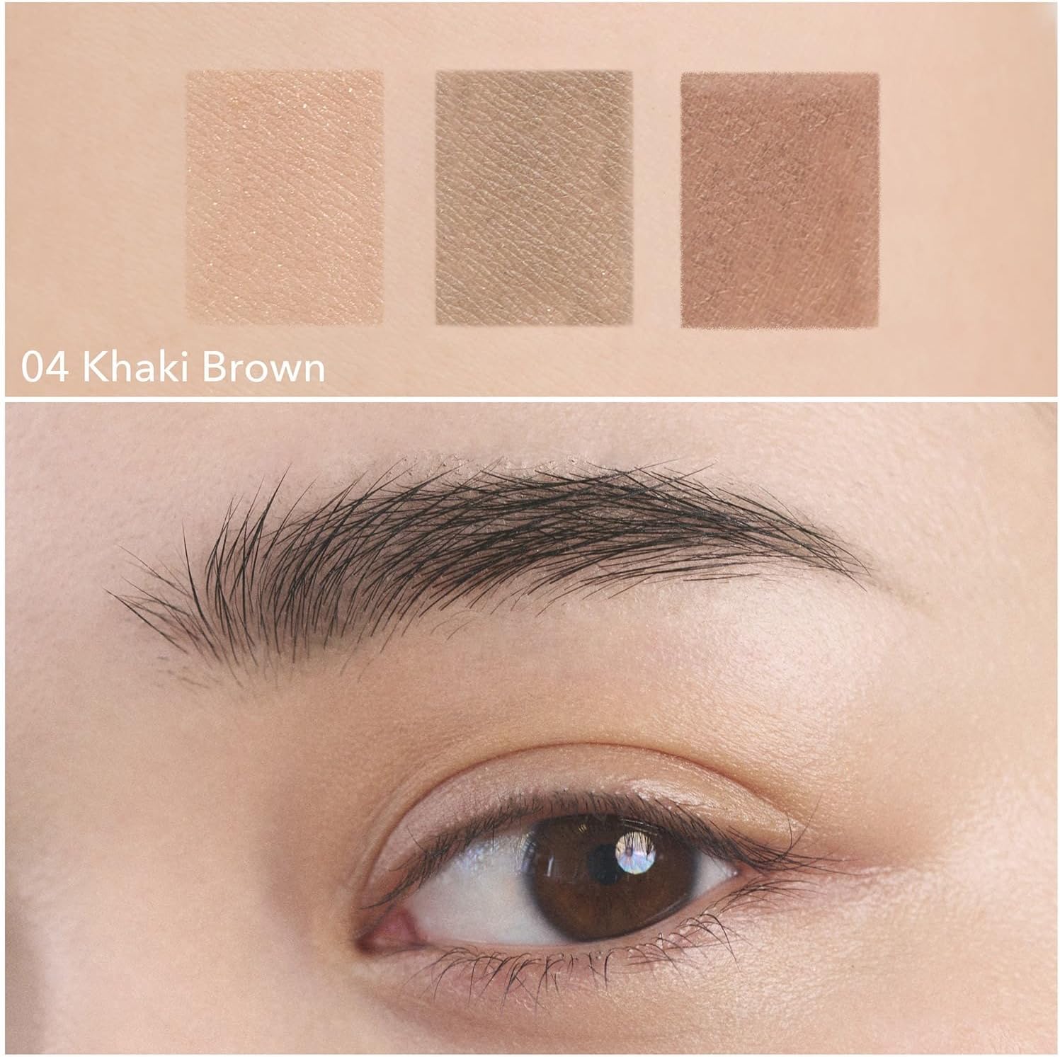 Celvoke Indicate Eyebrow Powder 04 Khaki Brown Eyebrow Brush Included