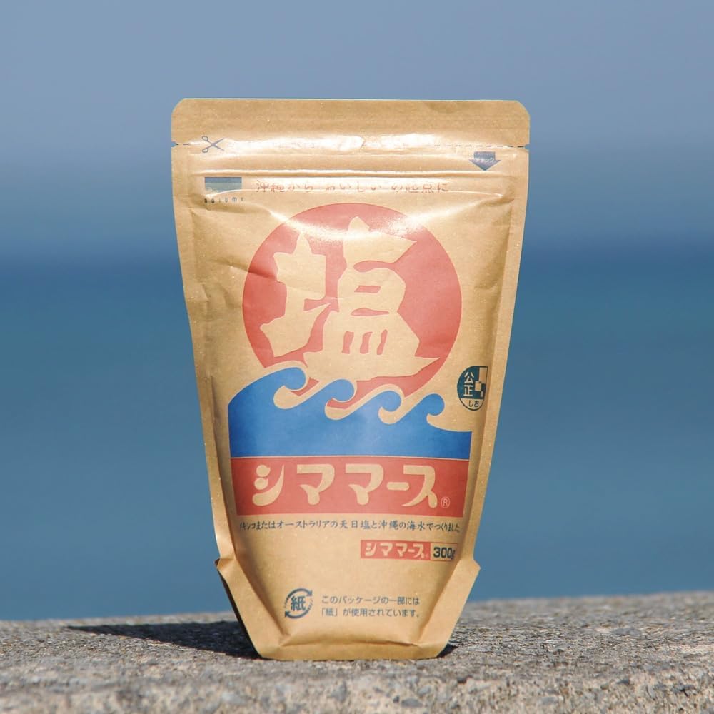 Kubakaya Salt, Okinawa Prefecture, Saltwater Salt, Tabletop Salt, Seasoning, Gourmet Salt, Mineral, Souvenir, Okinawa Salt, Shimmers, Craft, 10.6 oz (300 g)