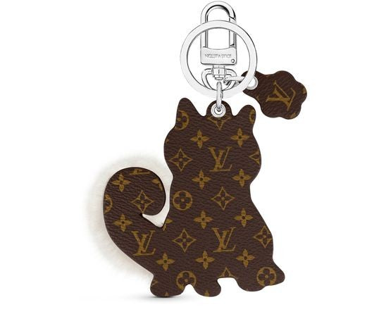 LOUIS VUITTON LV Shiba Key Holder and Bag Charm - Image 2