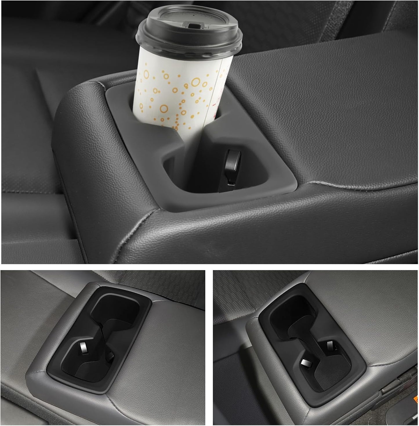 ruiya 2024 New Model Toyota Land Cruiser 250 Dedicated Second Row Drink Holder Car Rear Seat Cup Holder Storage Rankle 250 Drink Holder Land Cruiser 250 Rankle 250 Accessories Storage Parts Car